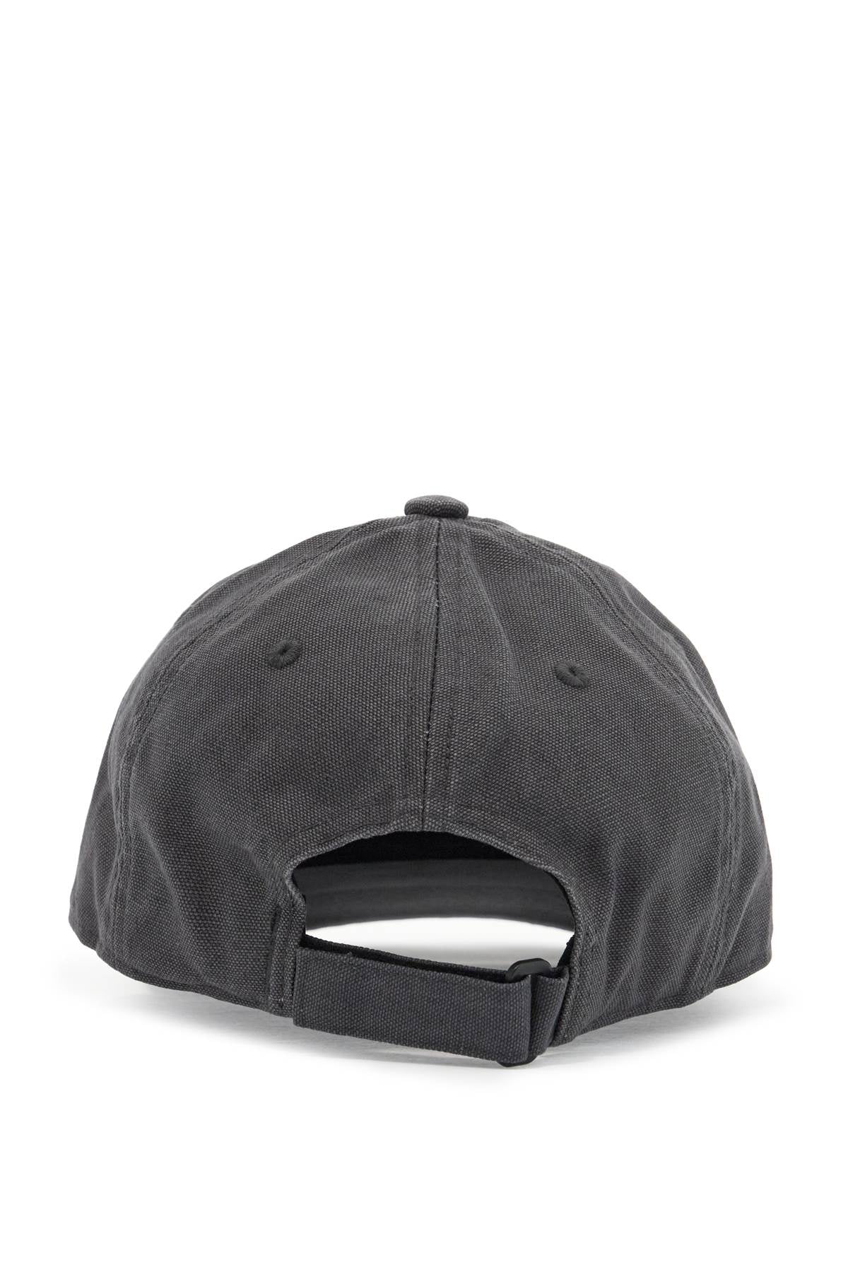 Baseball Cap With Face Patch  - Nero