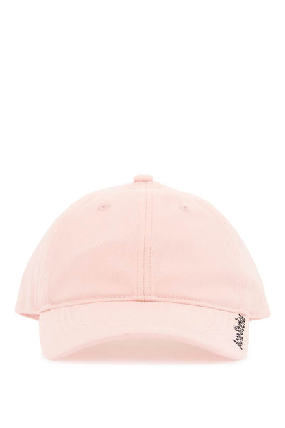 Embroidered Logo Baseball Cap With  - Pink