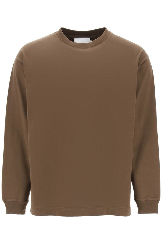 Long-sleeved T-shirt  - Marrone