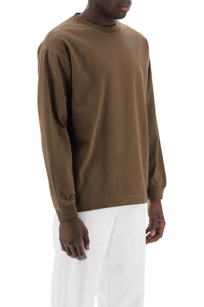 Long-sleeved T-shirt  - Marrone