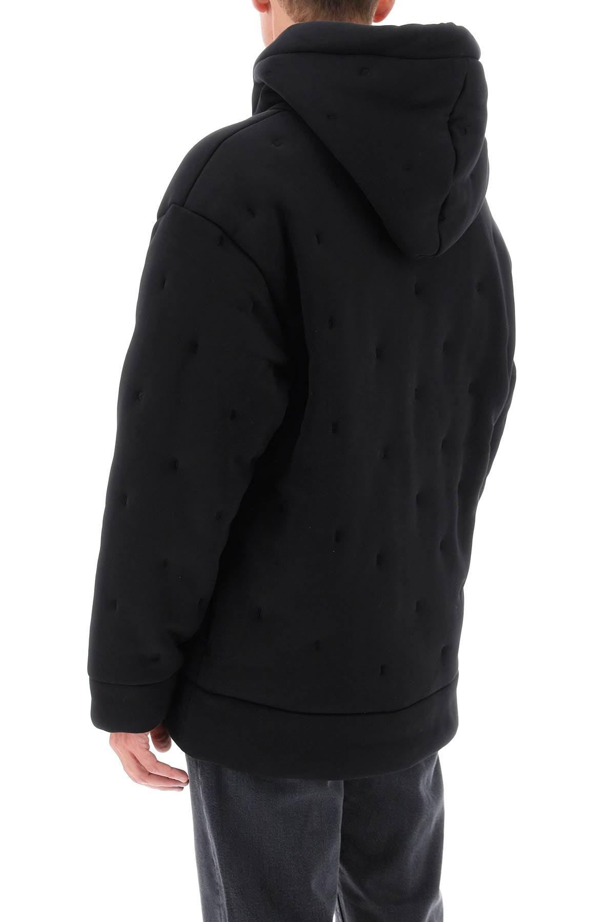 Padded Hoodie  - Nero