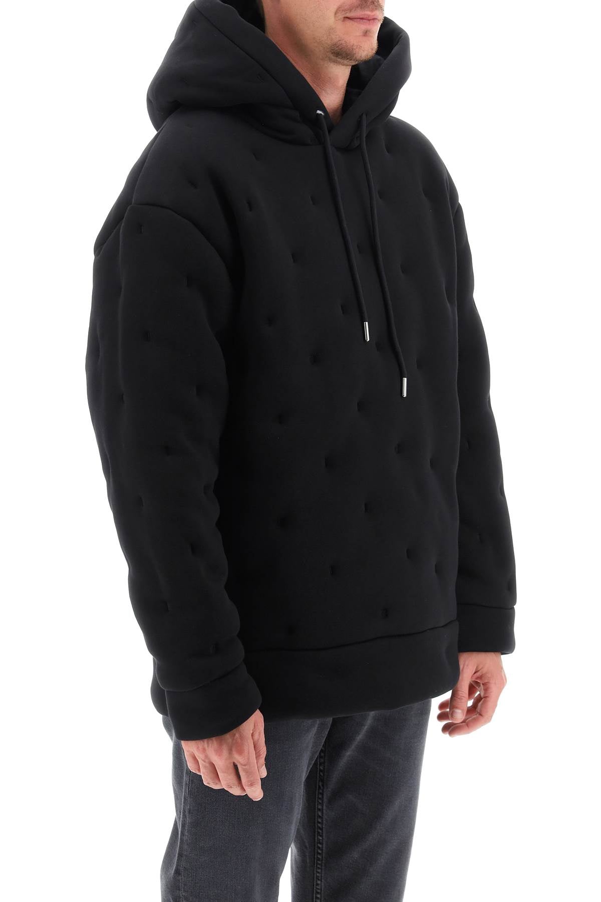 Padded Hoodie  - Nero