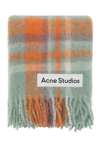 Wool & Mohair Extra Large Scarf  - Arancio