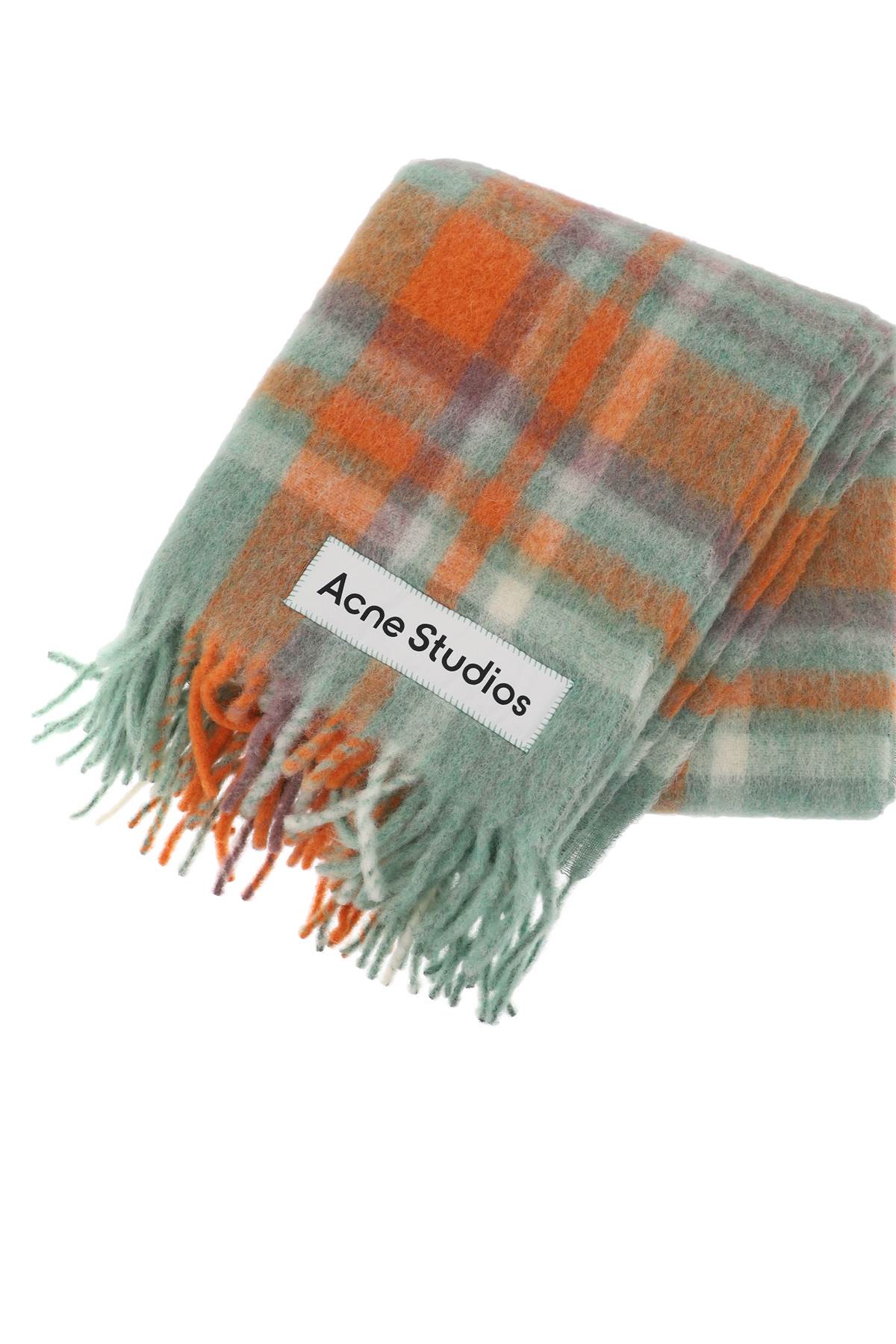 Wool & Mohair Extra Large Scarf  - Arancio