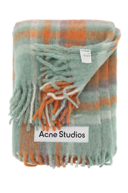 Wool & Mohair Extra Large Scarf  - Arancio