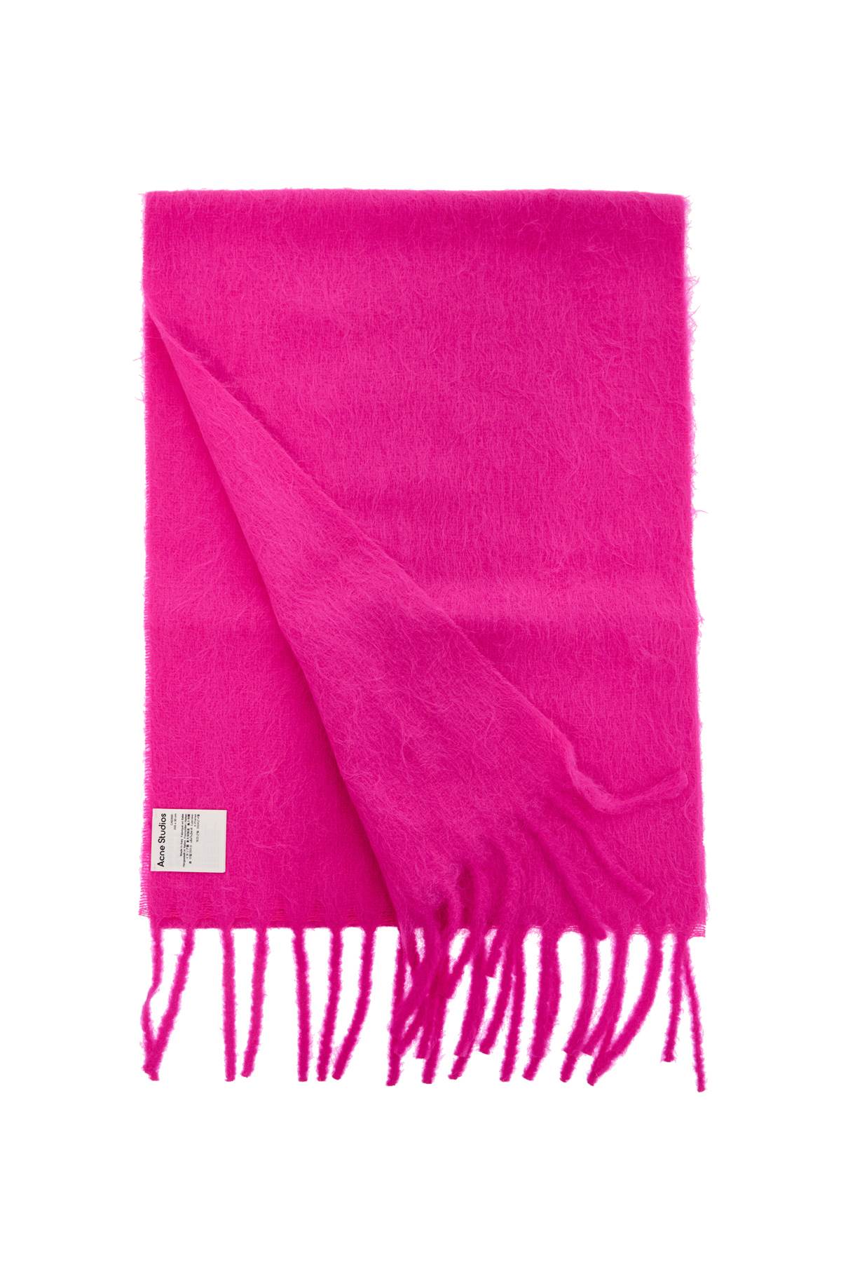 Alpaca Blend Scarf For  - Fuchsia