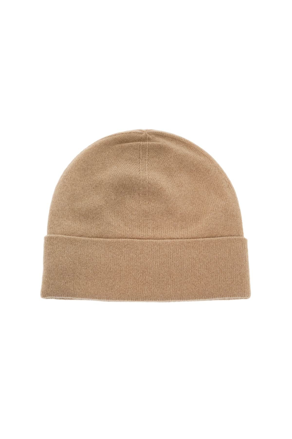 Cashmere Beanie Hat For  - Beige