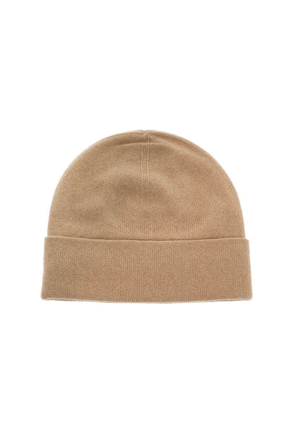 Cashmere Beanie Hat For  - Beige