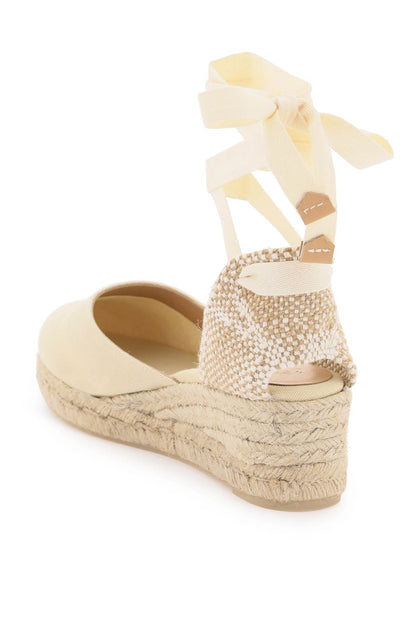 Carina Wedge Espadrillas  - Beige