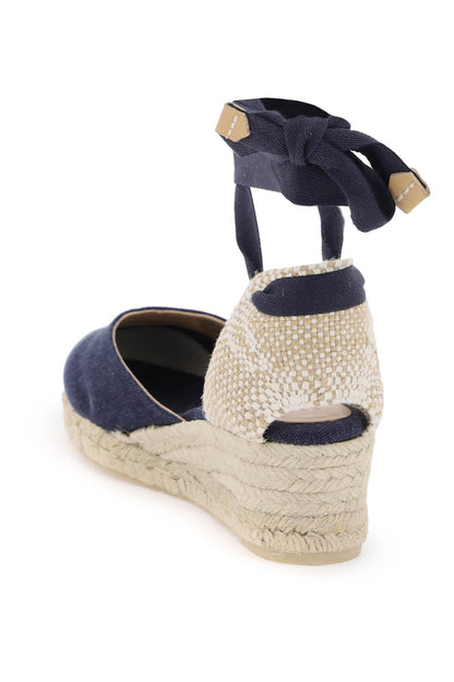 Carina Wedge Espadrillas  - Blue