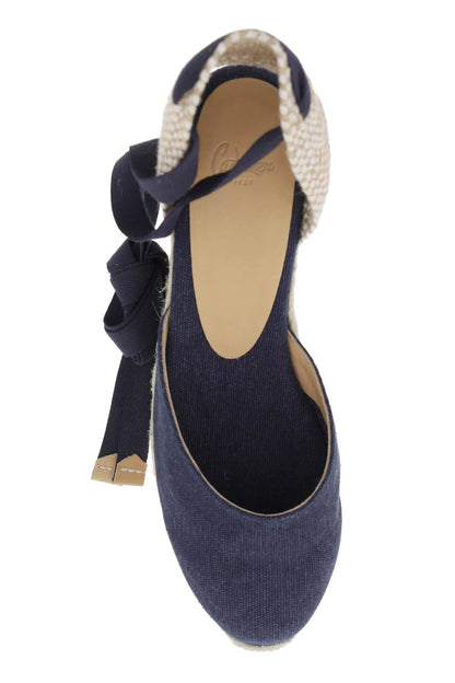 Carina Wedge Espadrillas  - Blue