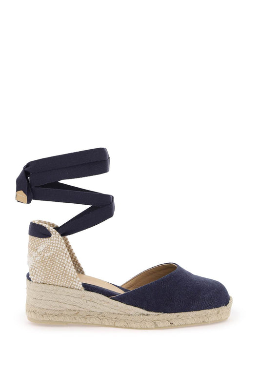 Carina Wedge Espadrillas  - Blue