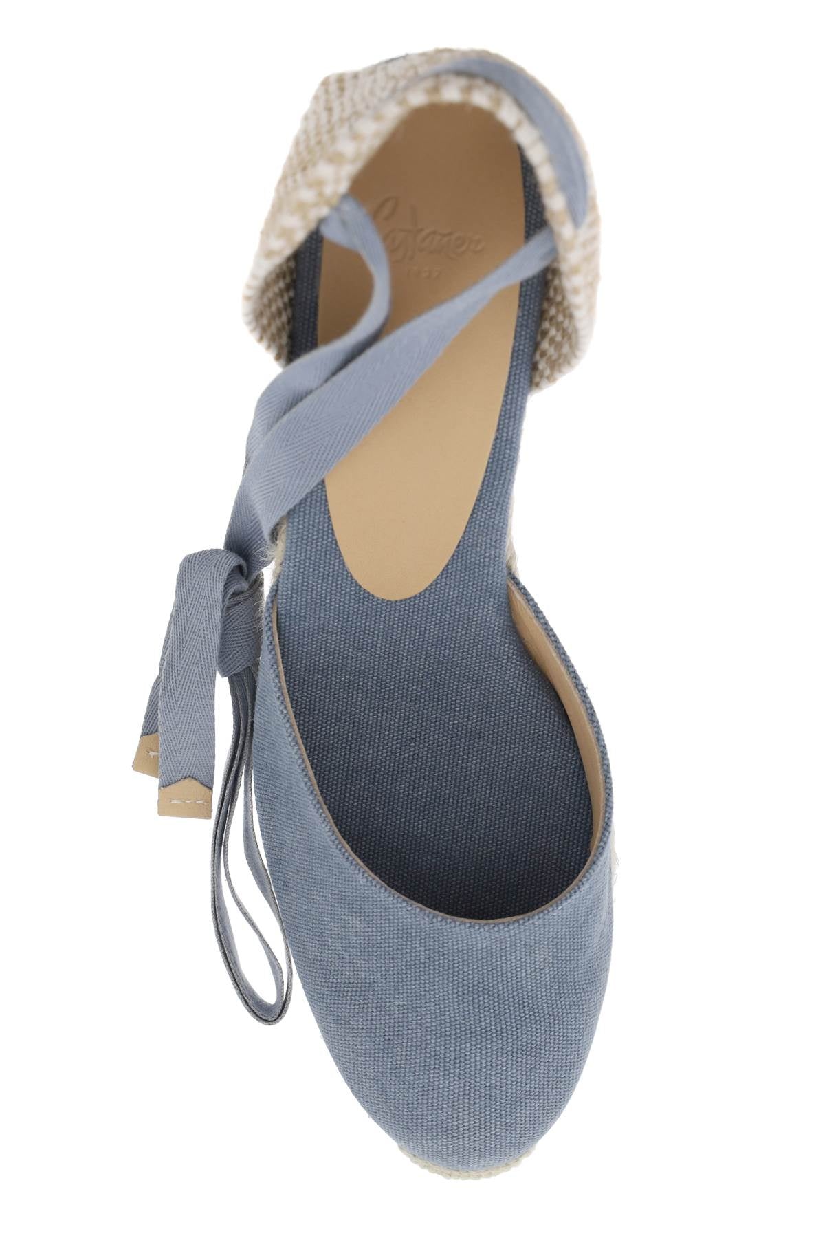 Carina Wedge Sandals  - Light Blue