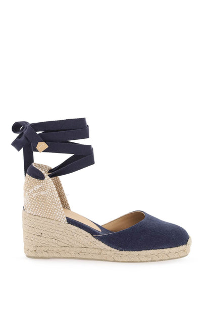 Carina Wedge Sandals  - Blue