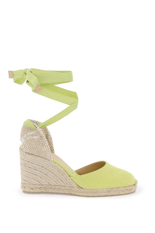 Carina Wedge Espadrilles  - Yellow