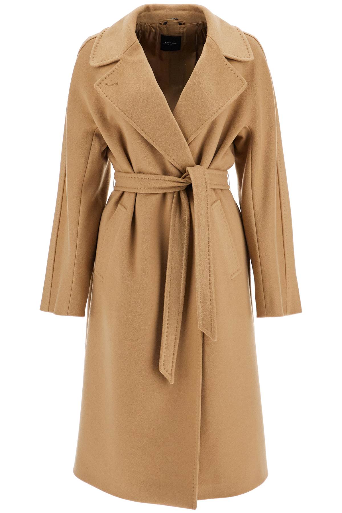 Cashmere Long Coat  - Beige