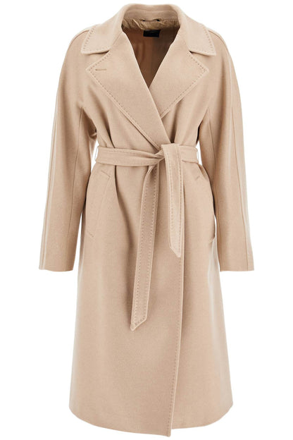 Cashmere Long Coat  - Beige