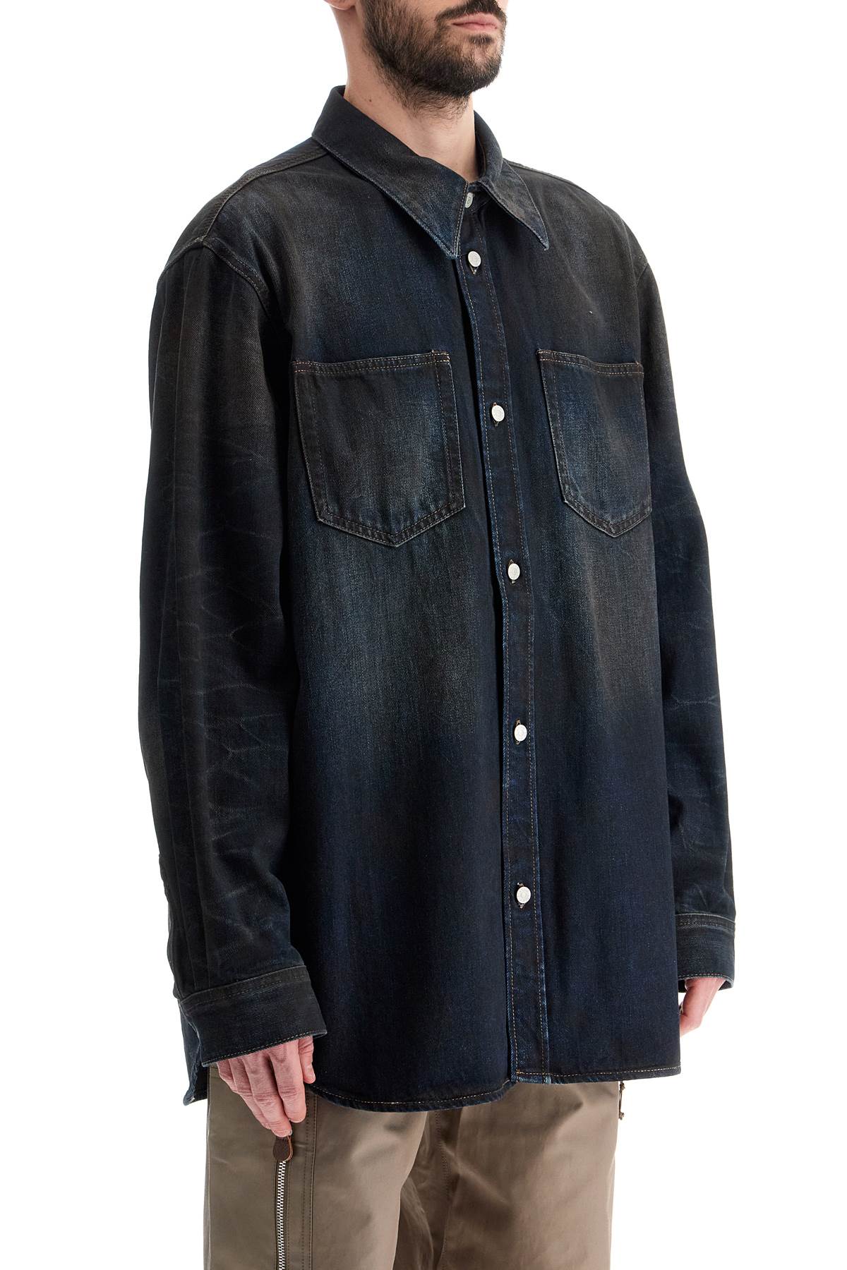 Unisex Denim Shirt For All  - Blue