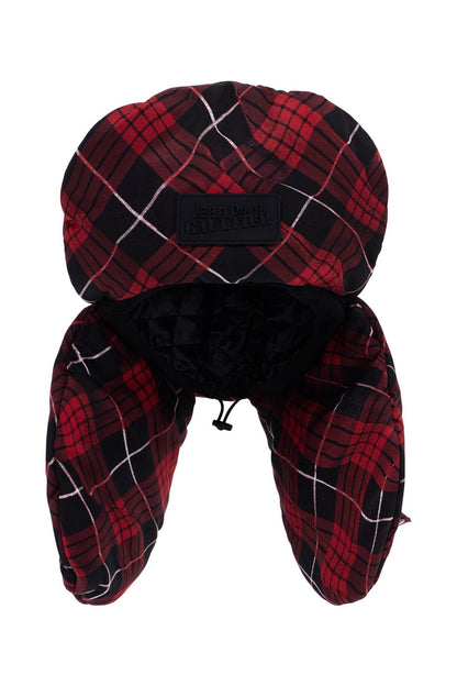 "oversized Tartan  - Red