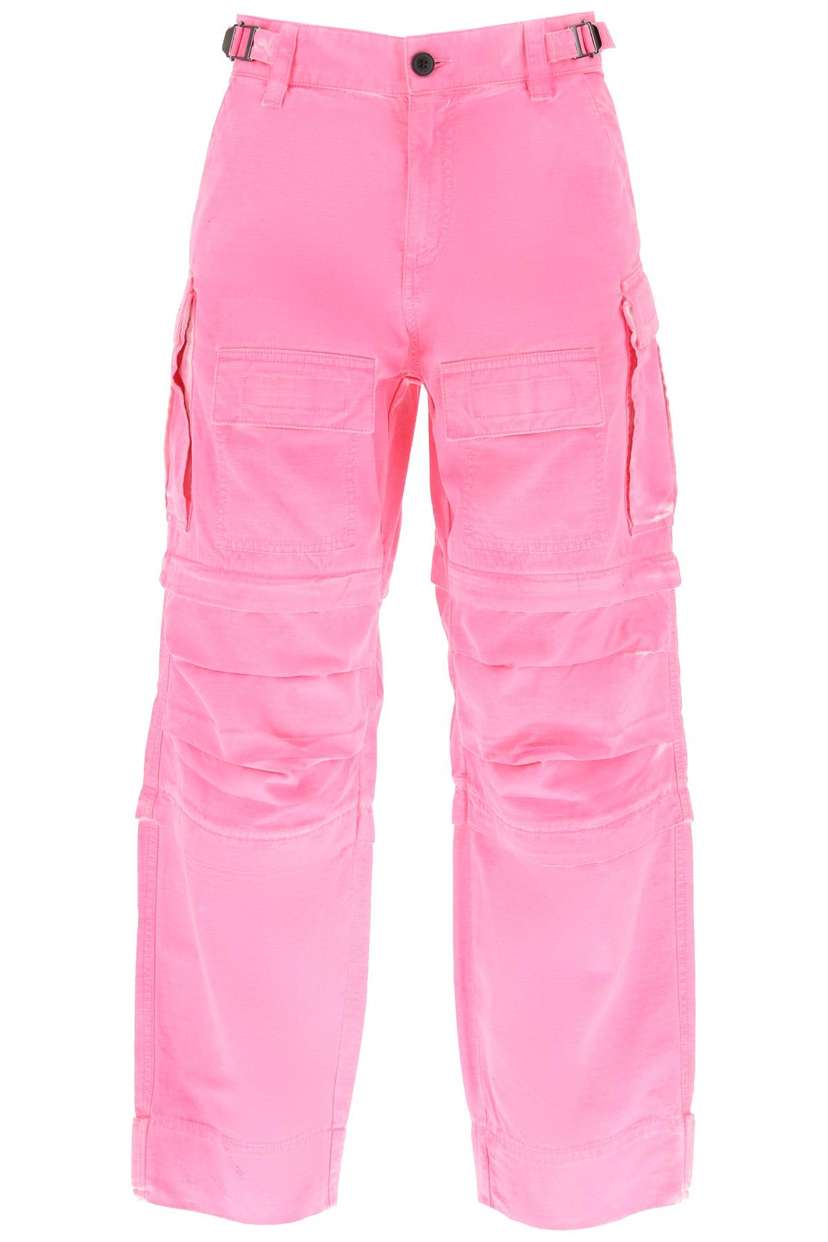 Julia Cargo Pants  - Fuxia