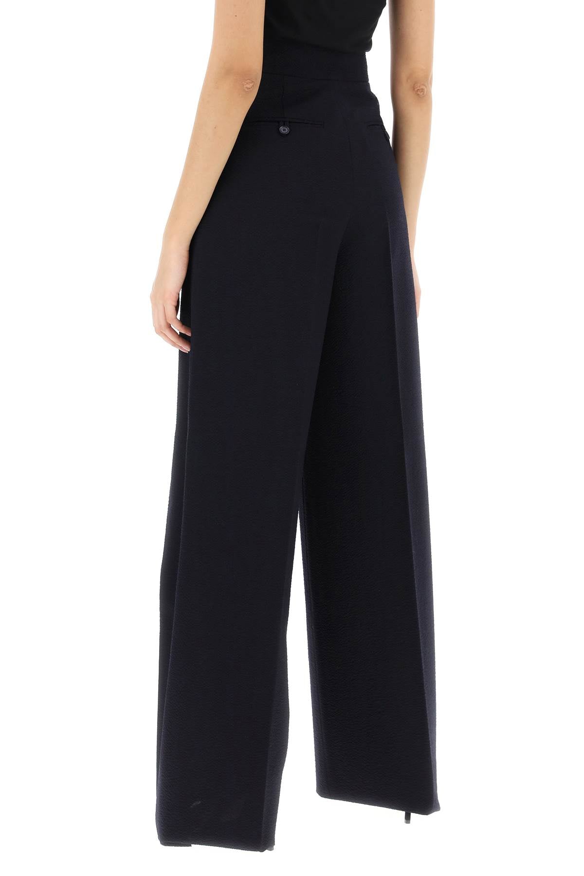 Cervo Wide Leg Pants  - Blu