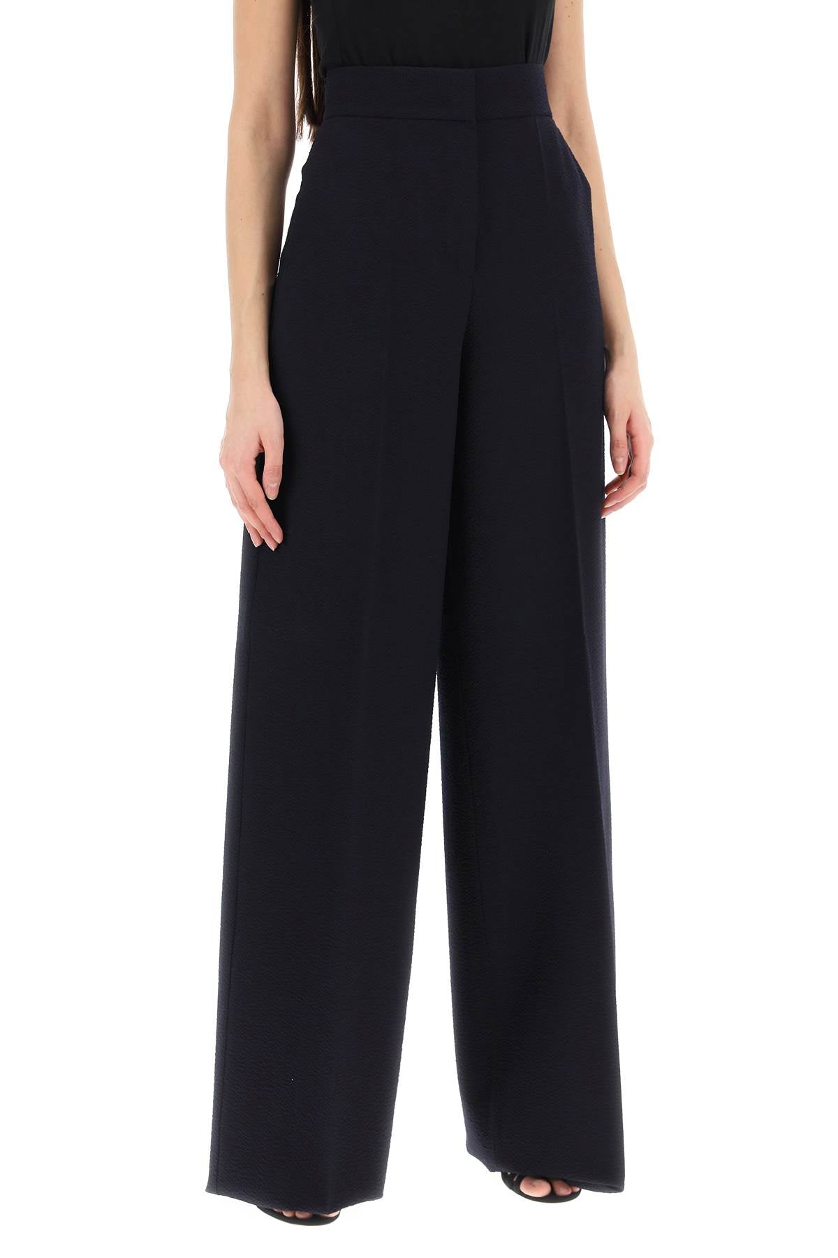 Cervo Wide Leg Pants  - Blu