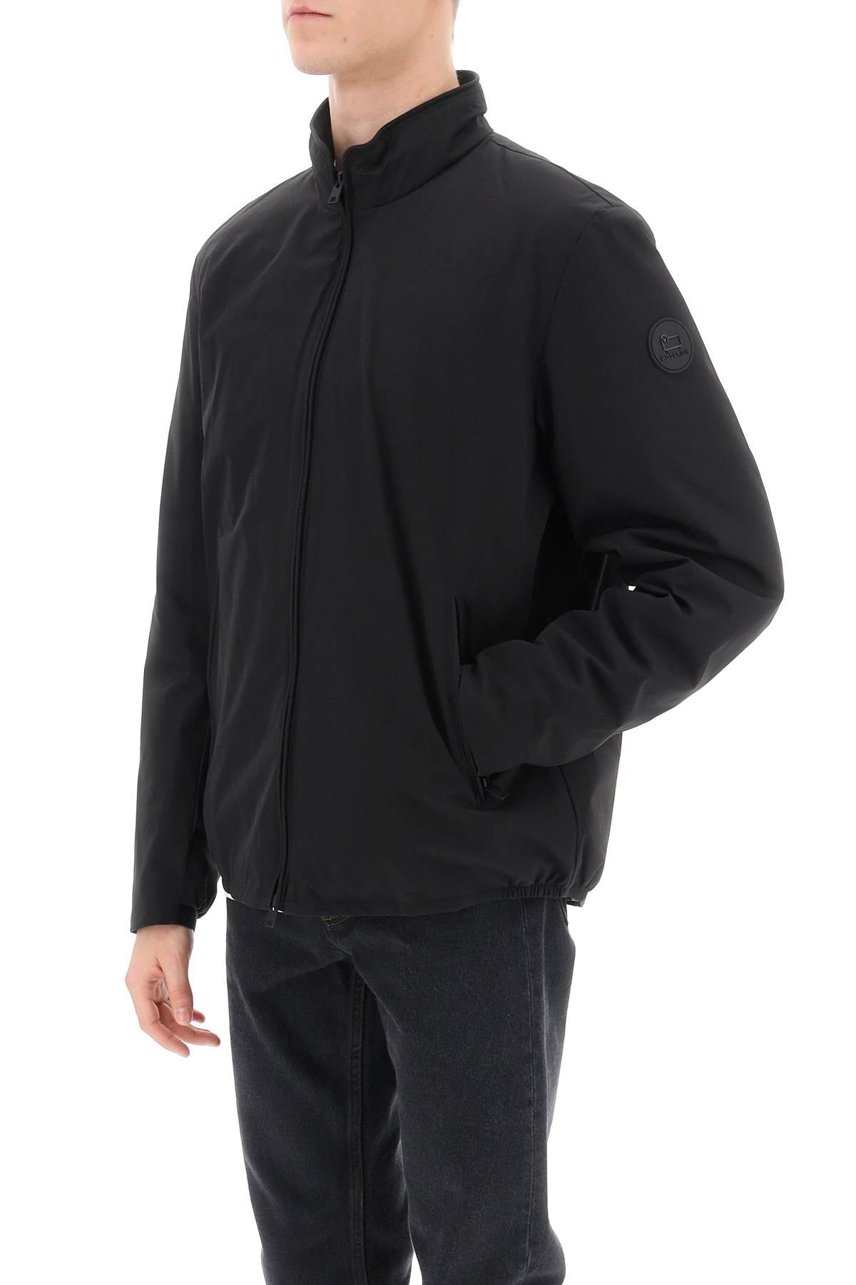 Sailing Windbreaker Jacket  - Black