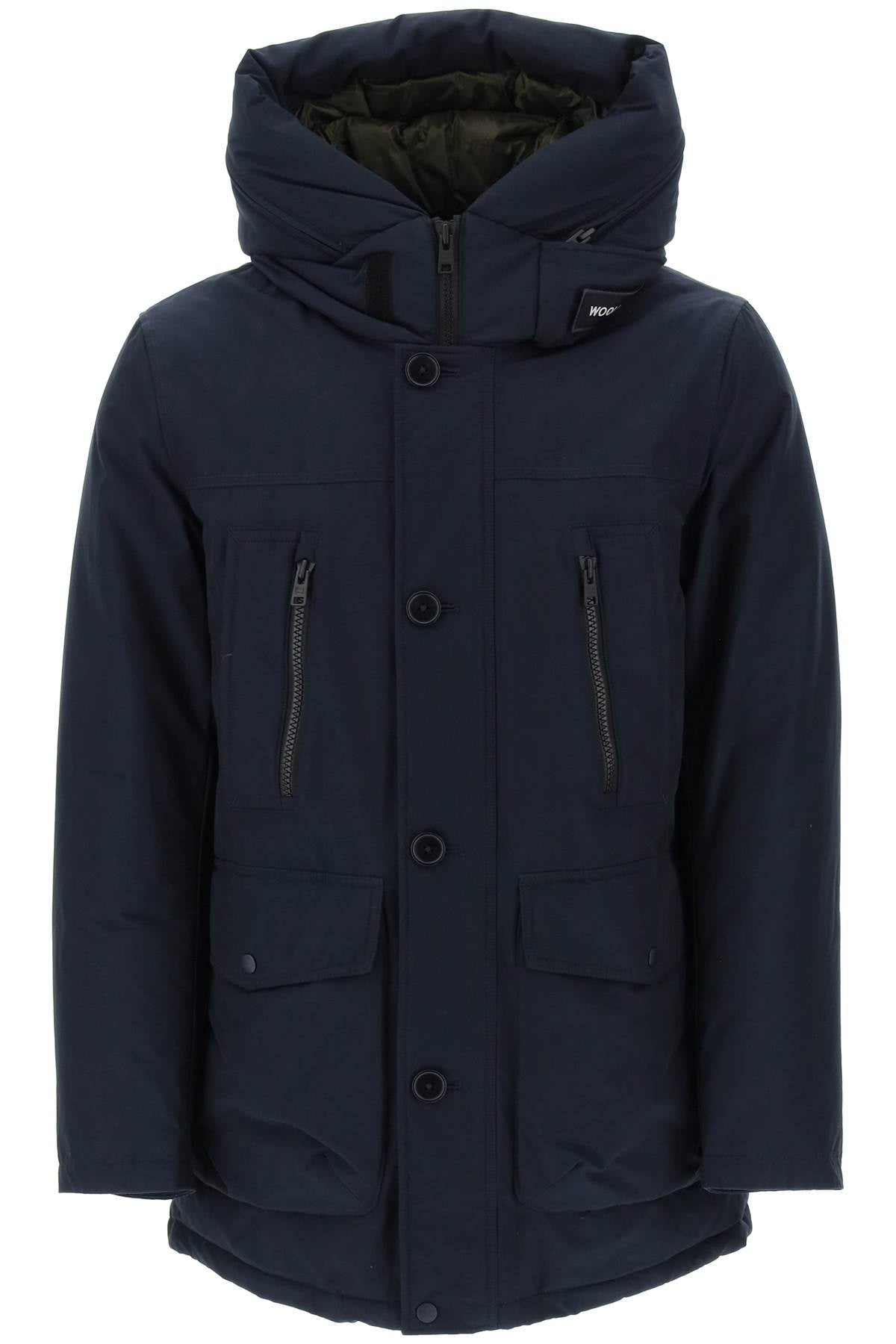 'arctic' Parka In Ramar Fabric  - Blue