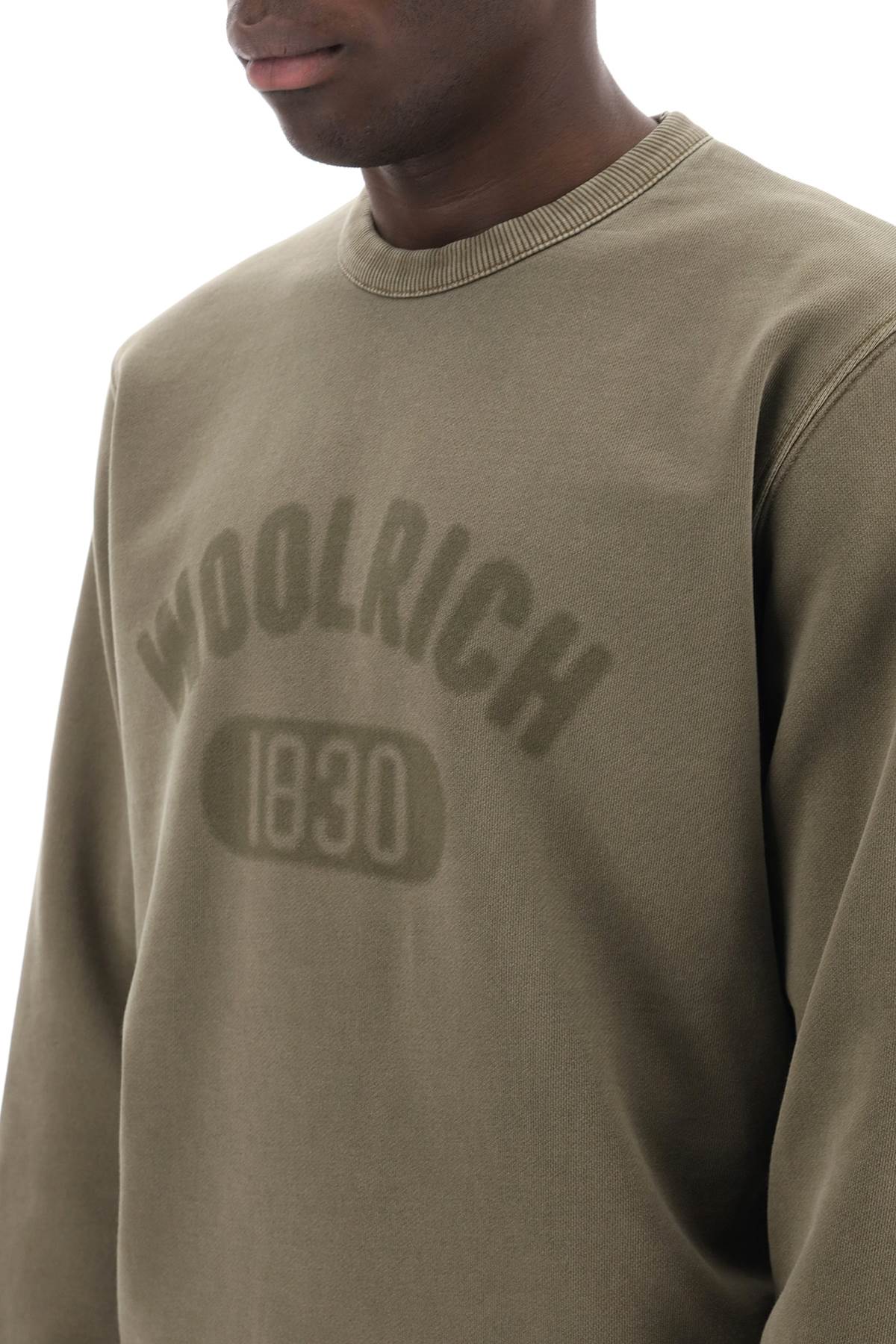 Vintage Logo Sweatshirt With A  - Khaki