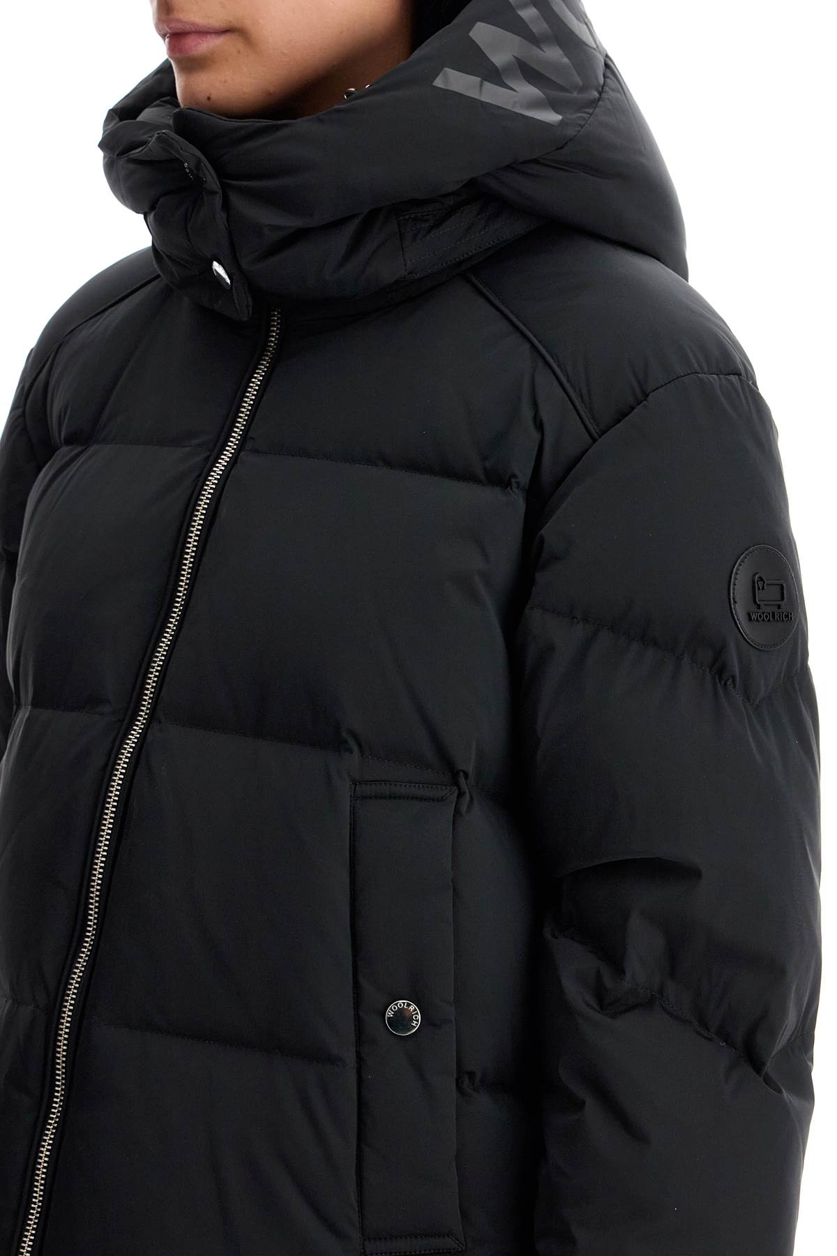 Short Alsea Down Jacket  - Black