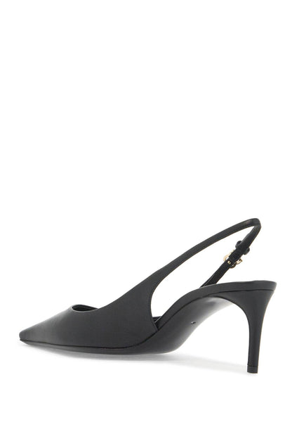 Nappa Slingback Dã©col  - Black