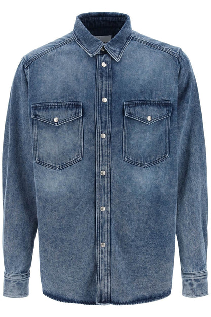 Overshirt In Denim Tailly  - Blue