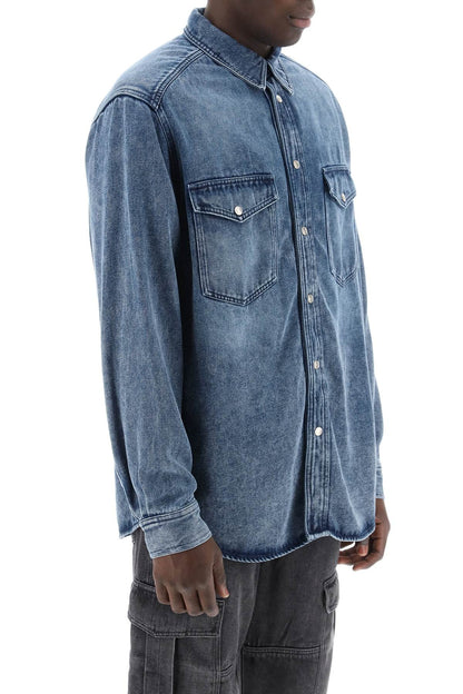 Overshirt In Denim Tailly  - Blue