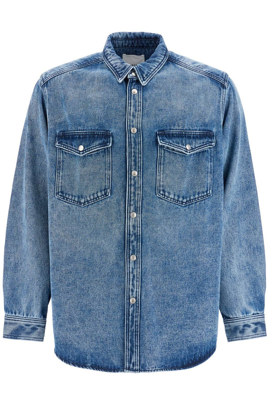 Tailly Denim Overshirt  - Blu