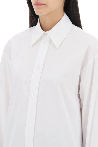 Cylvany Maxi Shirt  - White