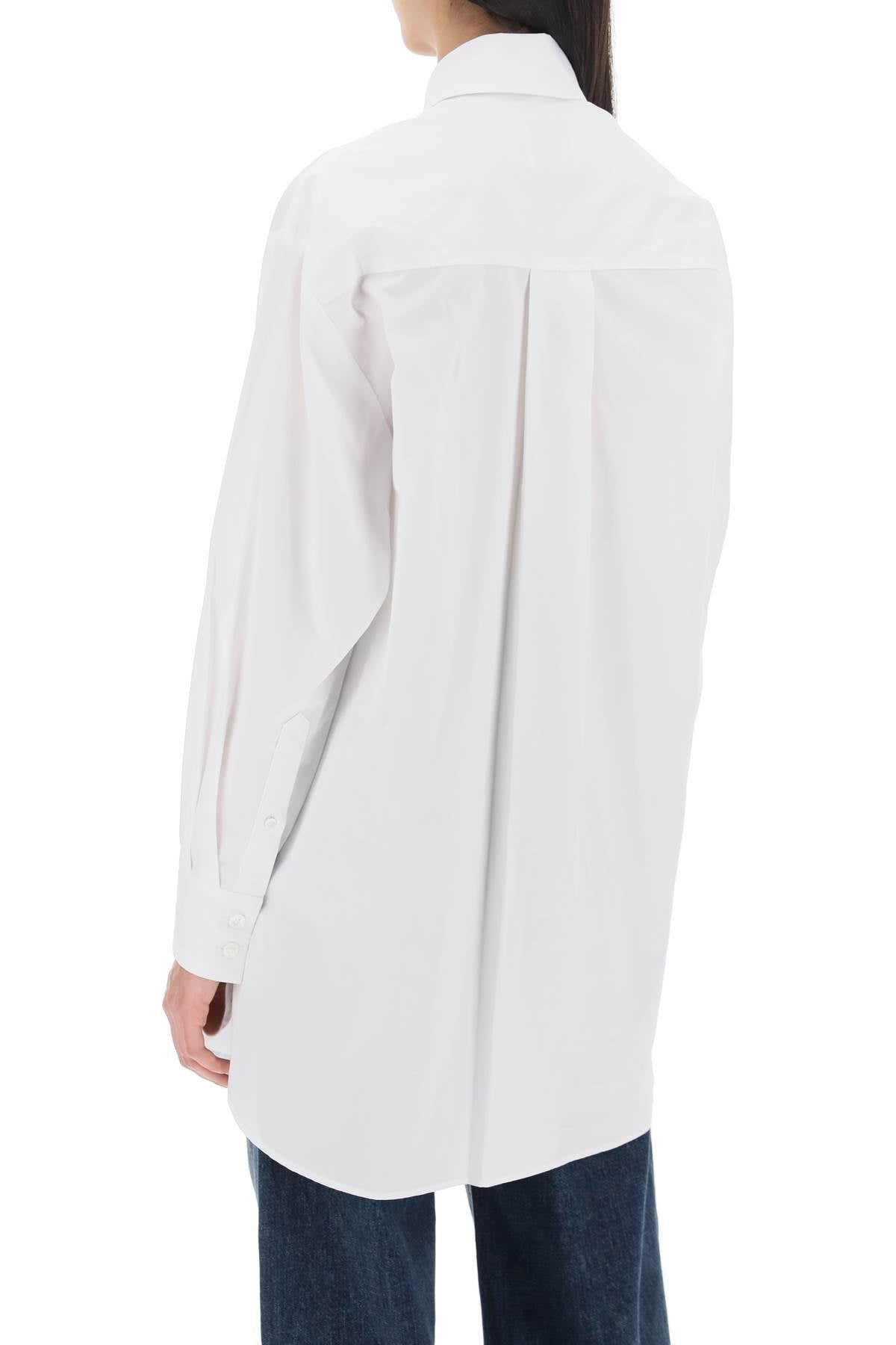 Cylvany Maxi Shirt  - White