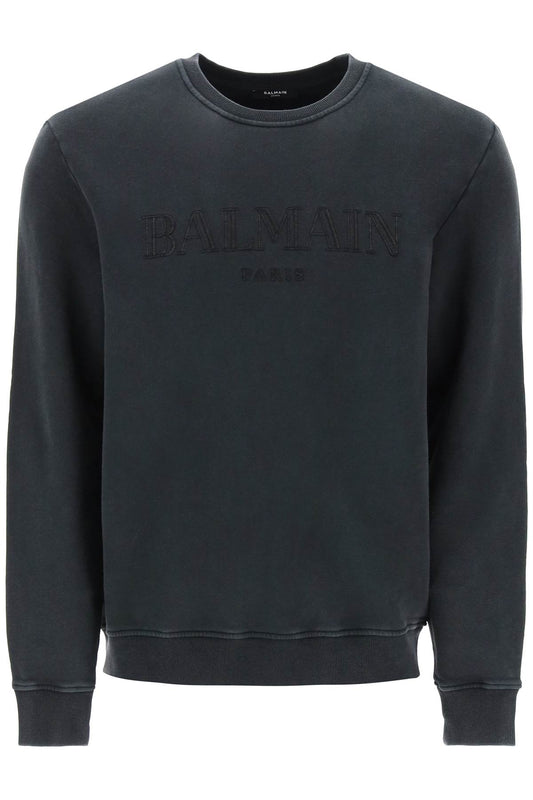 Vintage Balmain Crewneck Sweat  - Grey