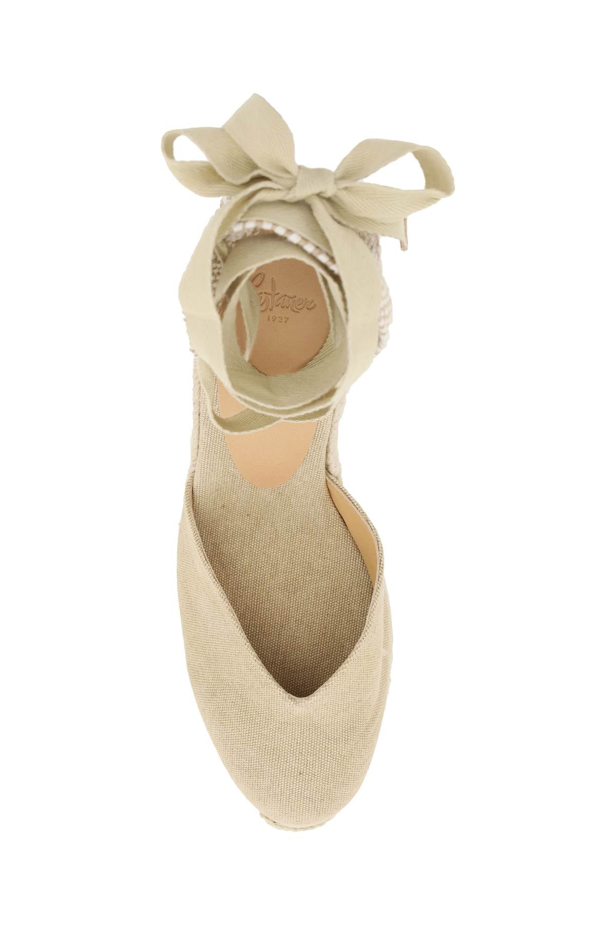 Chiara Wedge Espadrilles  - Beige