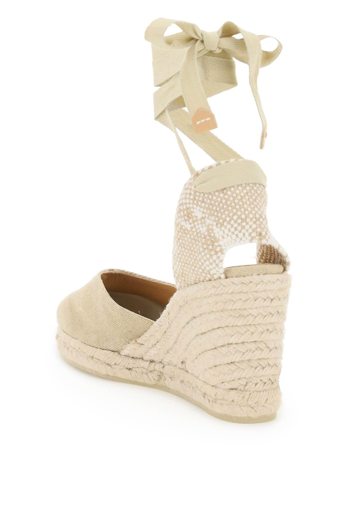 Chiara Wedge Espadrilles  - Beige