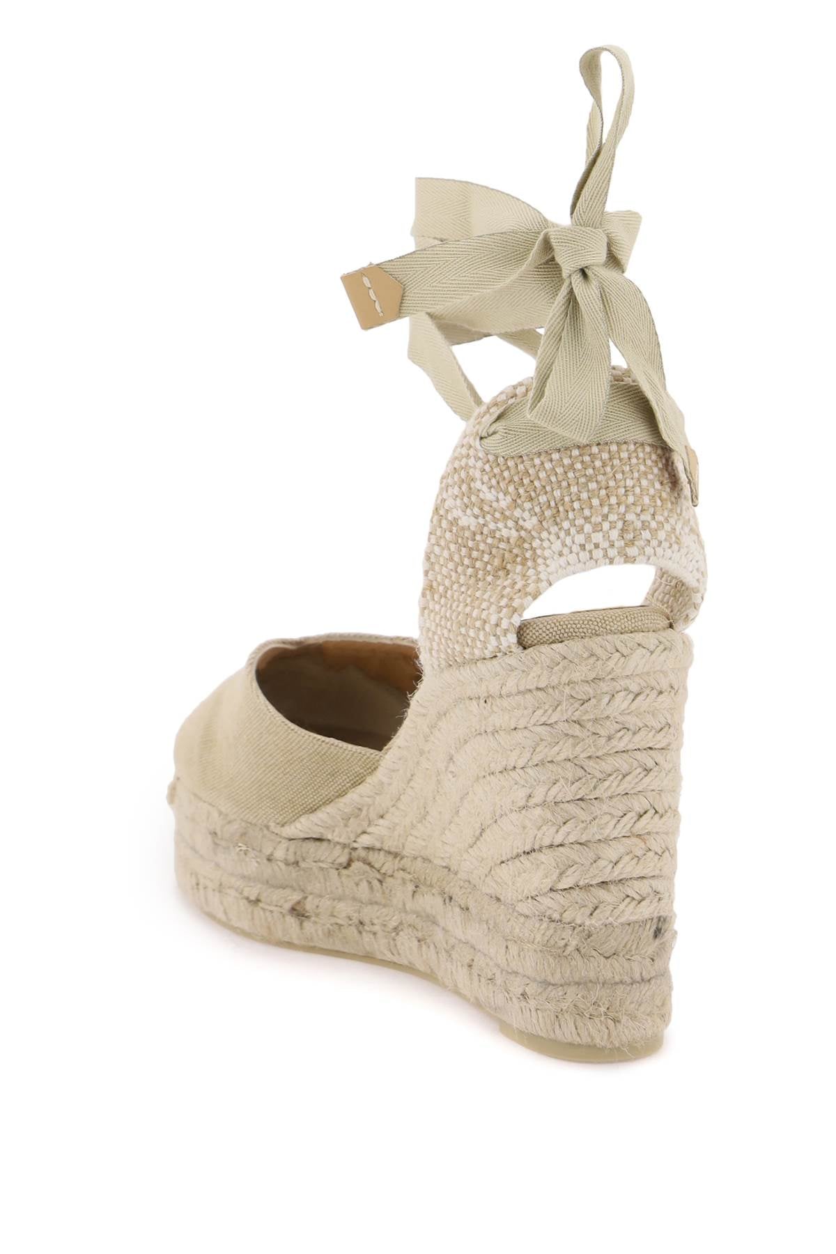 Chiara Wedge Espadrilles  - Beige