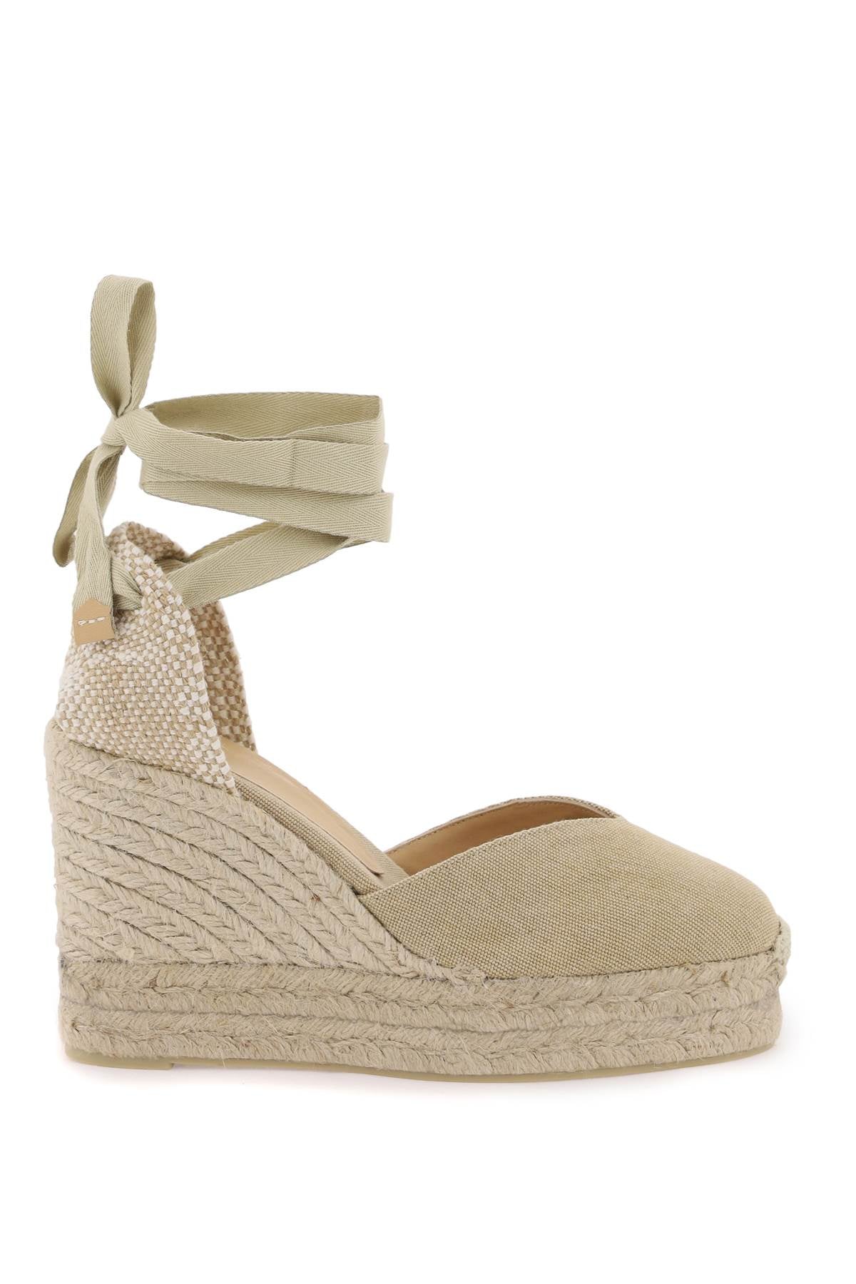 Chiara Wedge Espadrilles  - Beige