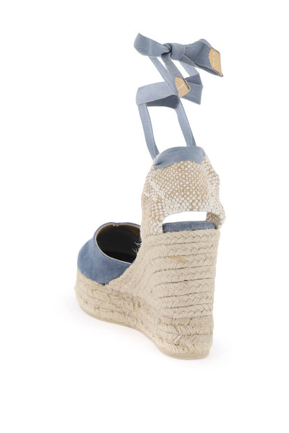 Chiara Wedge Espadrilles  - Blue