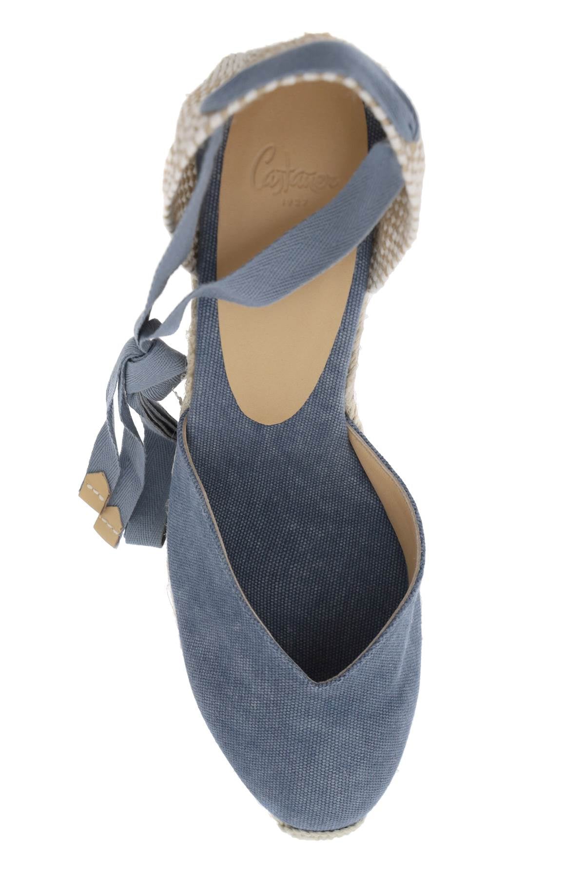 Chiara Wedge Espadrilles  - Blue