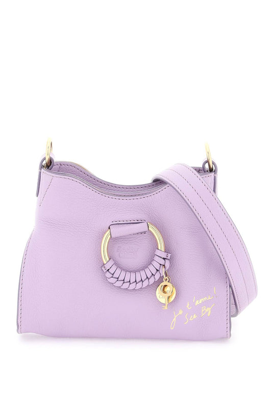 "small Joan Shoulder Bag With Cross  - Purple