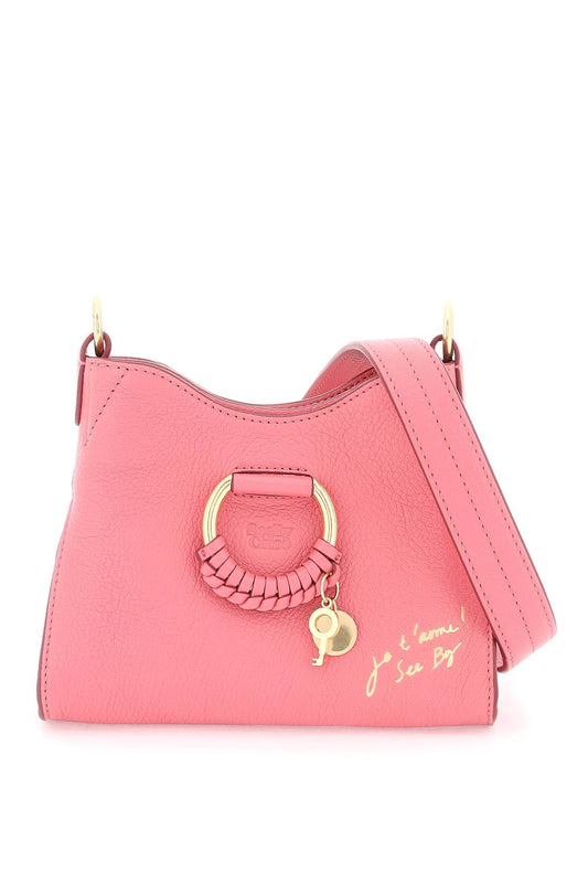 "small Joan Shoulder Bag With Cross  - Pink