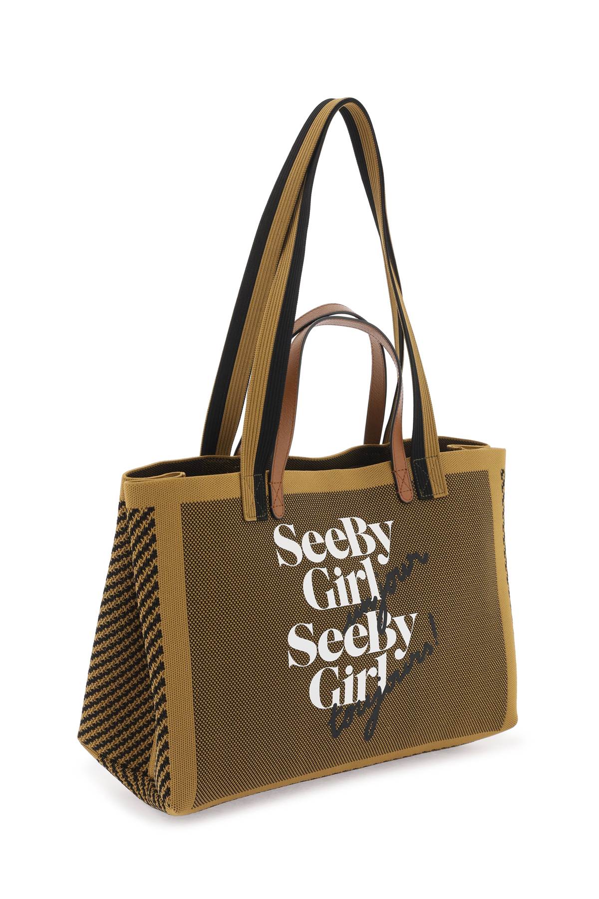 "see By Girl Un Jour Tote  - Brown