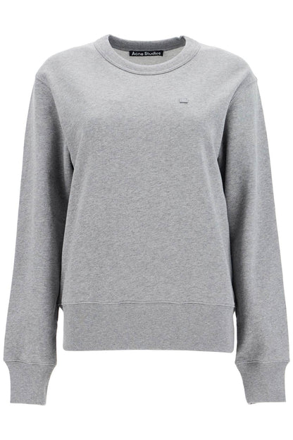 Organic Cotton Crewneck Sweatshirt  - Grey