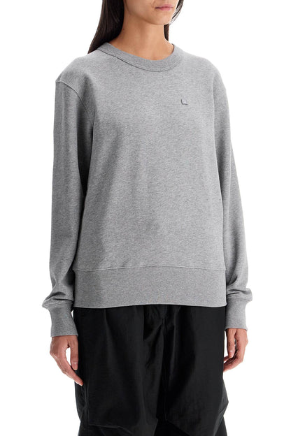 Organic Cotton Crewneck Sweatshirt  - Grey