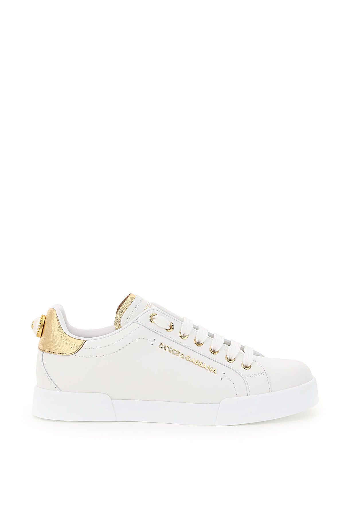 Portofino Sneakers With Pearl  - White