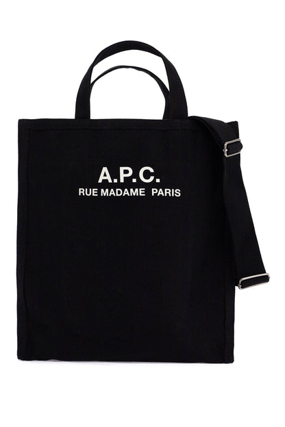 Récupération Canvas Shopping Bag  - Black